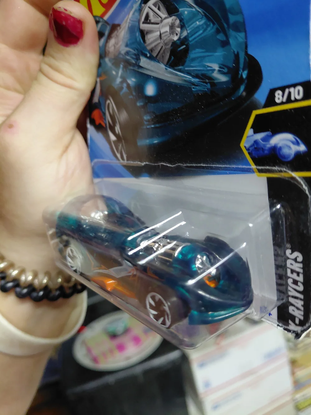 Hot Wheels Power Rocket from the 2025 HW X-Raycers series (8/10, 109/250)